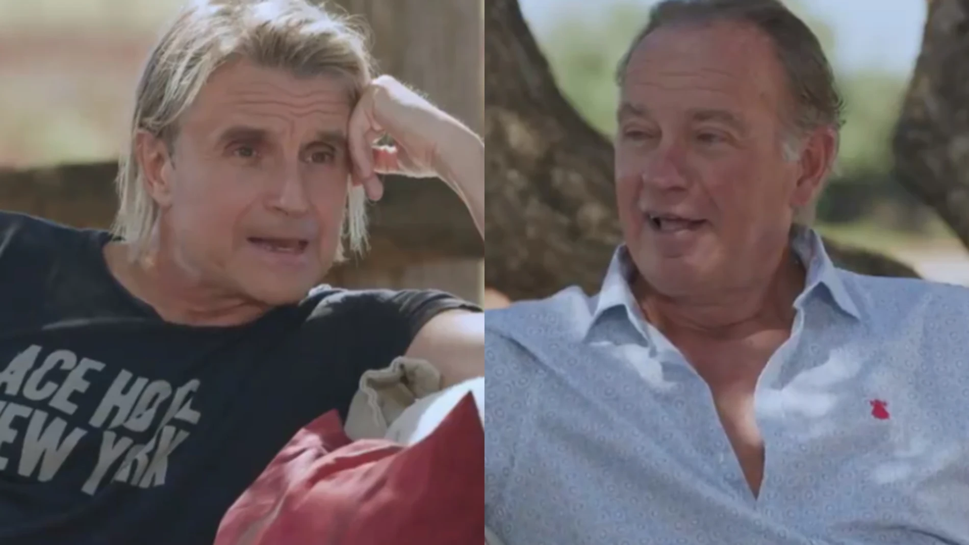 Nacho Cano y Bertín Osborne en 'Mi casa es la tuya'