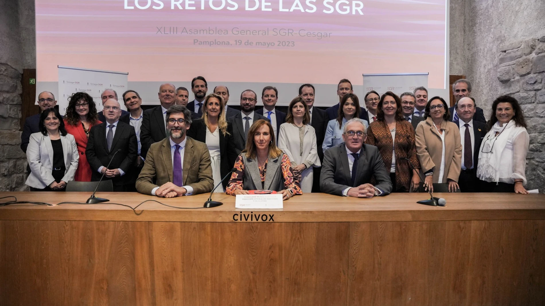 XLIII Asamblea General de SGR-Cesgar celebrada en Pamplona