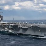 El portaaviones estadounidense "USS Gerald Ford"