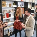 Tudanca visita la nueva biblioteca de Miranda de Ebro junto a su alcaldesa y candidata a la reelección Aitana Hernando