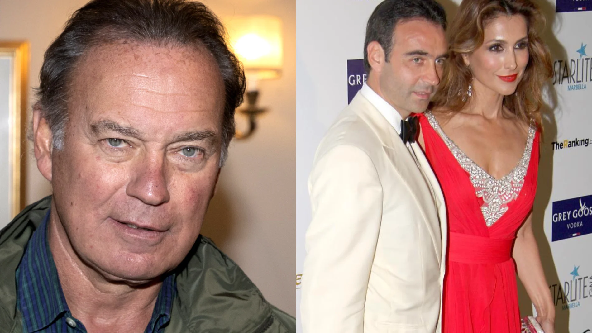 Montaje de Bertín Osborne, Enrique Ponce y Paloma Cuevas