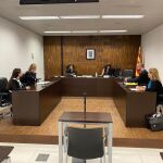 Vista del juicio, en la Audiencia de Barcelona