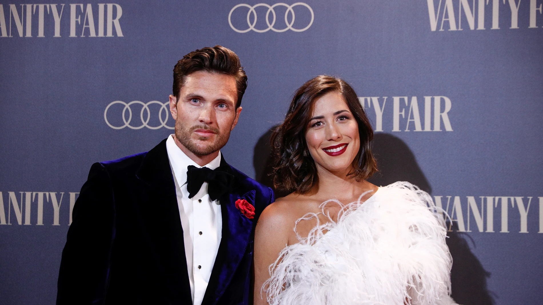 Garbiñe Muguruza y Arthur Borges