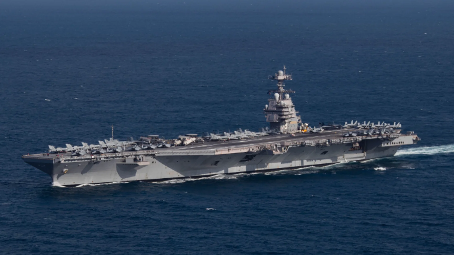 El portaaviones USS Gerald Ford