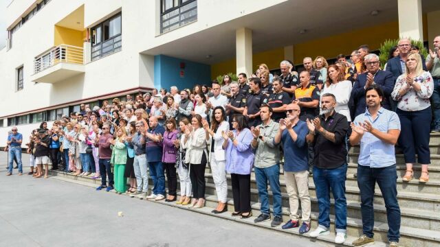 Torremolinos muestra su repulsa por el asesinato de la joven de 28 años a manos de su pareja
