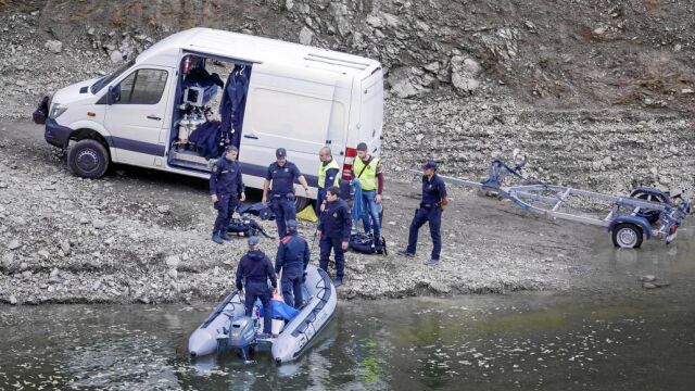 Investigación en el pantano de Susqueda