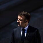 French President Macron receives Lithuanian counterpart Nauseda at Elysee Palace