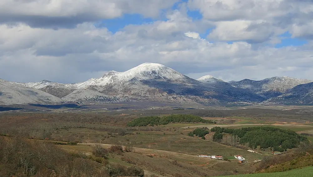 Imagen de la Sierra del Brezo palentina