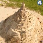Alemania tiene uno de los castillos de arena más grandes del mundo 
