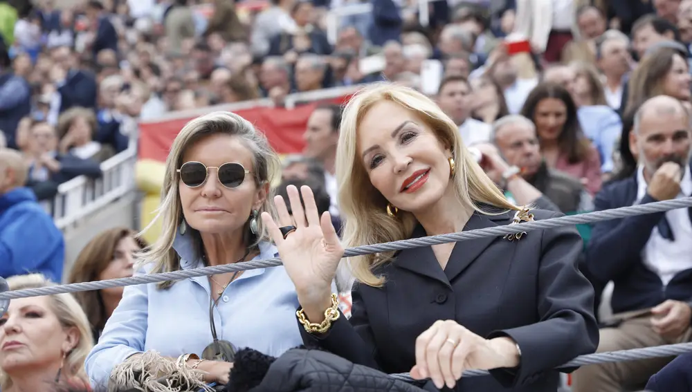 Carmen Lomana en Las Ventas.