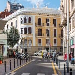 La zona del Mercado de Sant Gervasi