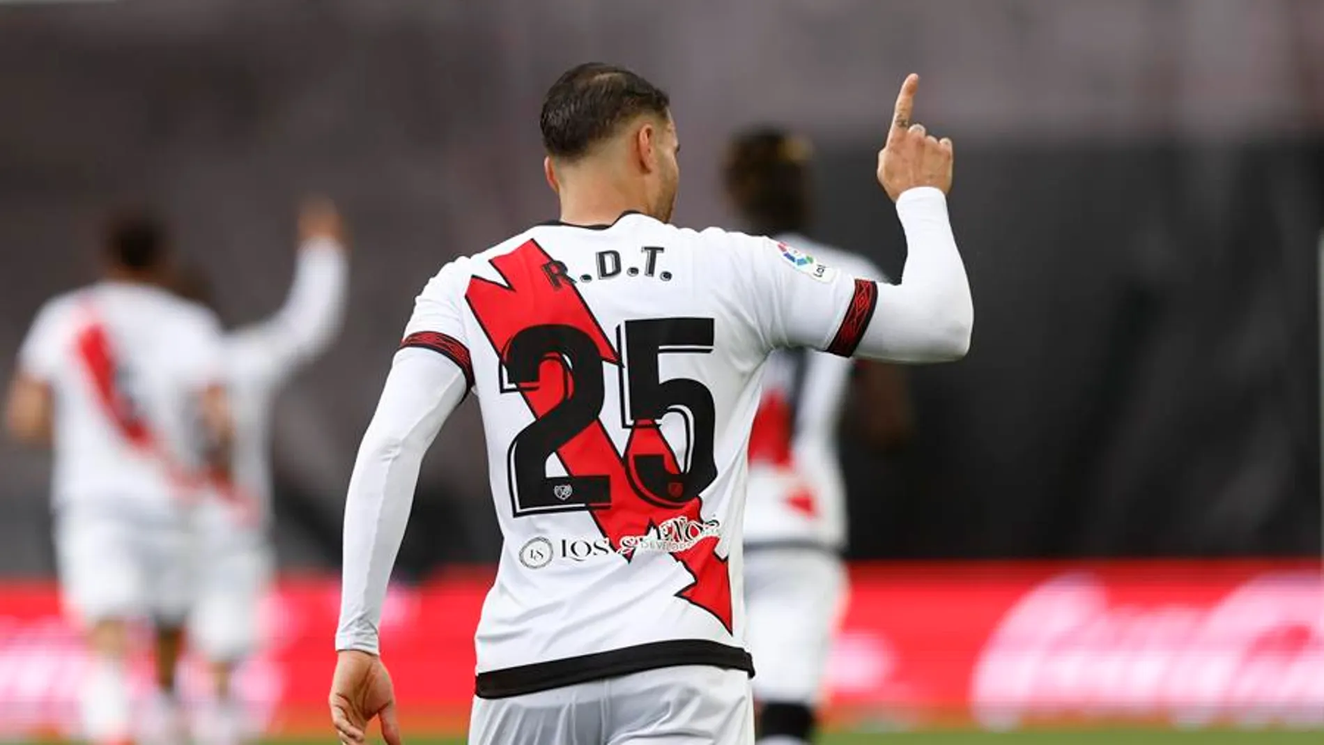 RDT en un partido con el Rayo