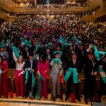 Alumnos graduados de la UEMC