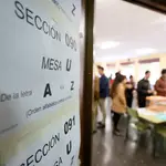 Votaciones en los colegios electorales