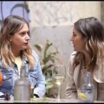 Imágenes del vídeo difundido por Podemos de Rodríguez Pam, Alejandra Jacinto e Irene Montero durante el vermú 