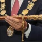 Bastón o vara de mando que ostenta quien ha sido designado alcalde 