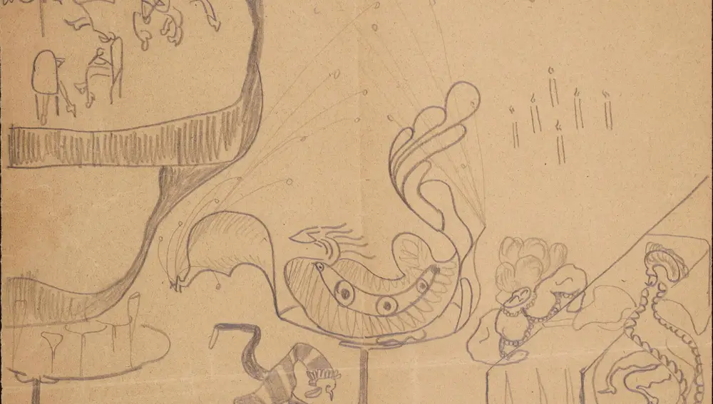 Uno de los dibujos que aparecen en el libro