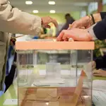 Afluencia de votantes a las mesas electorales