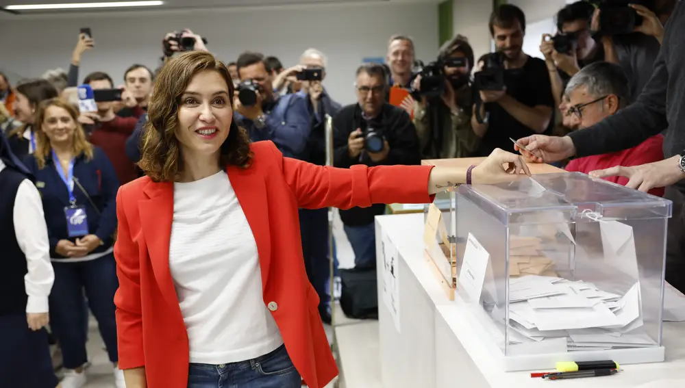 Isabel Díaz Ayuso en el 28M