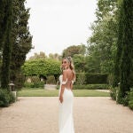 Loreto Sesma lució un vestido exclusivo de Atelier Pronovias