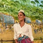 Eva González en el Rocío