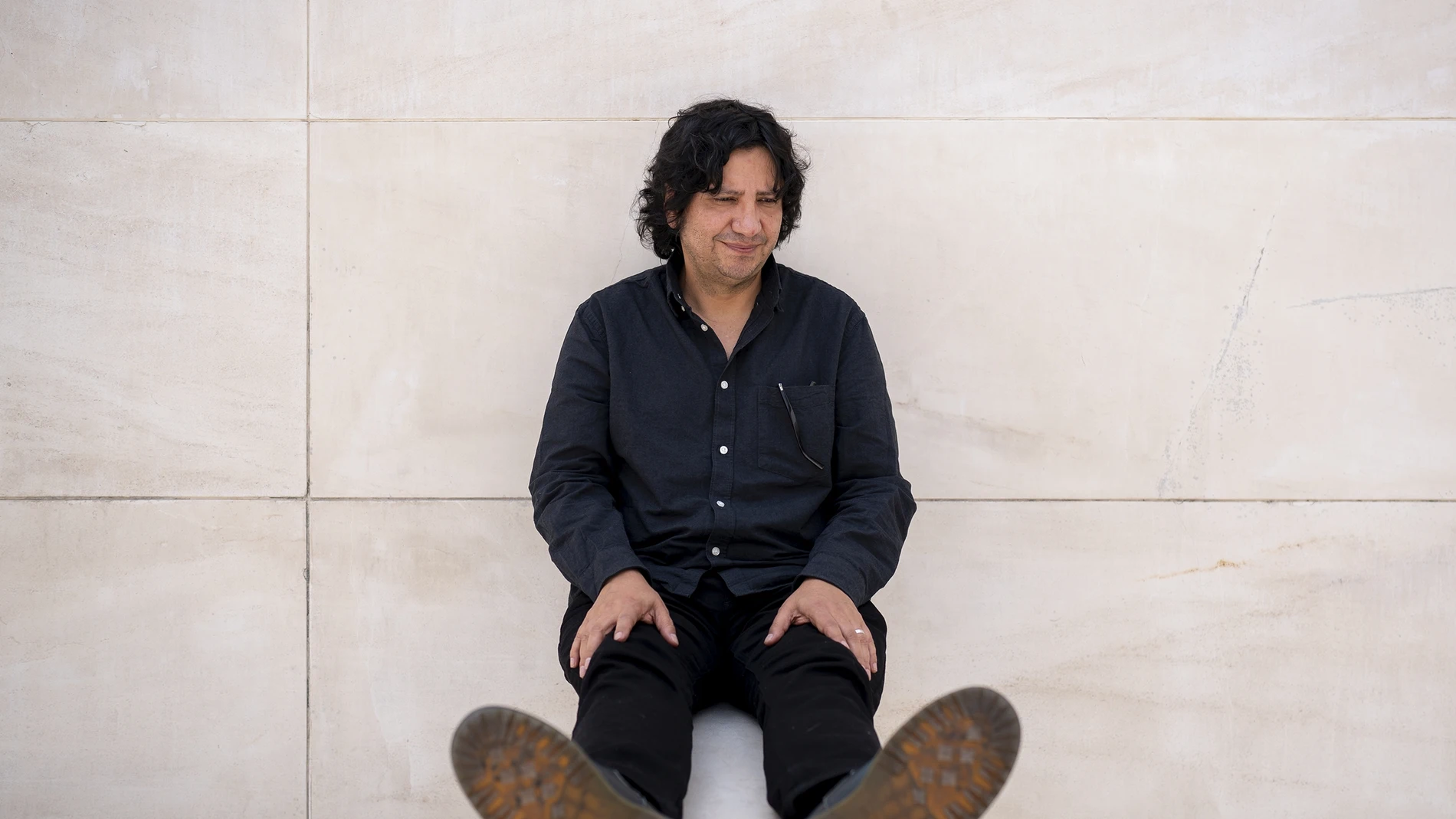 El escritor chileno Alejandro Zambra en Barcelona.
