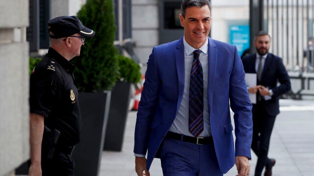 El presidente del Gobierno, Pedro Sánchez