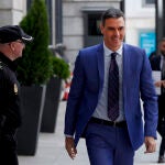 El presidente del Gobierno, Pedro Sánchez