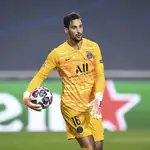 El portero Sergio Rico