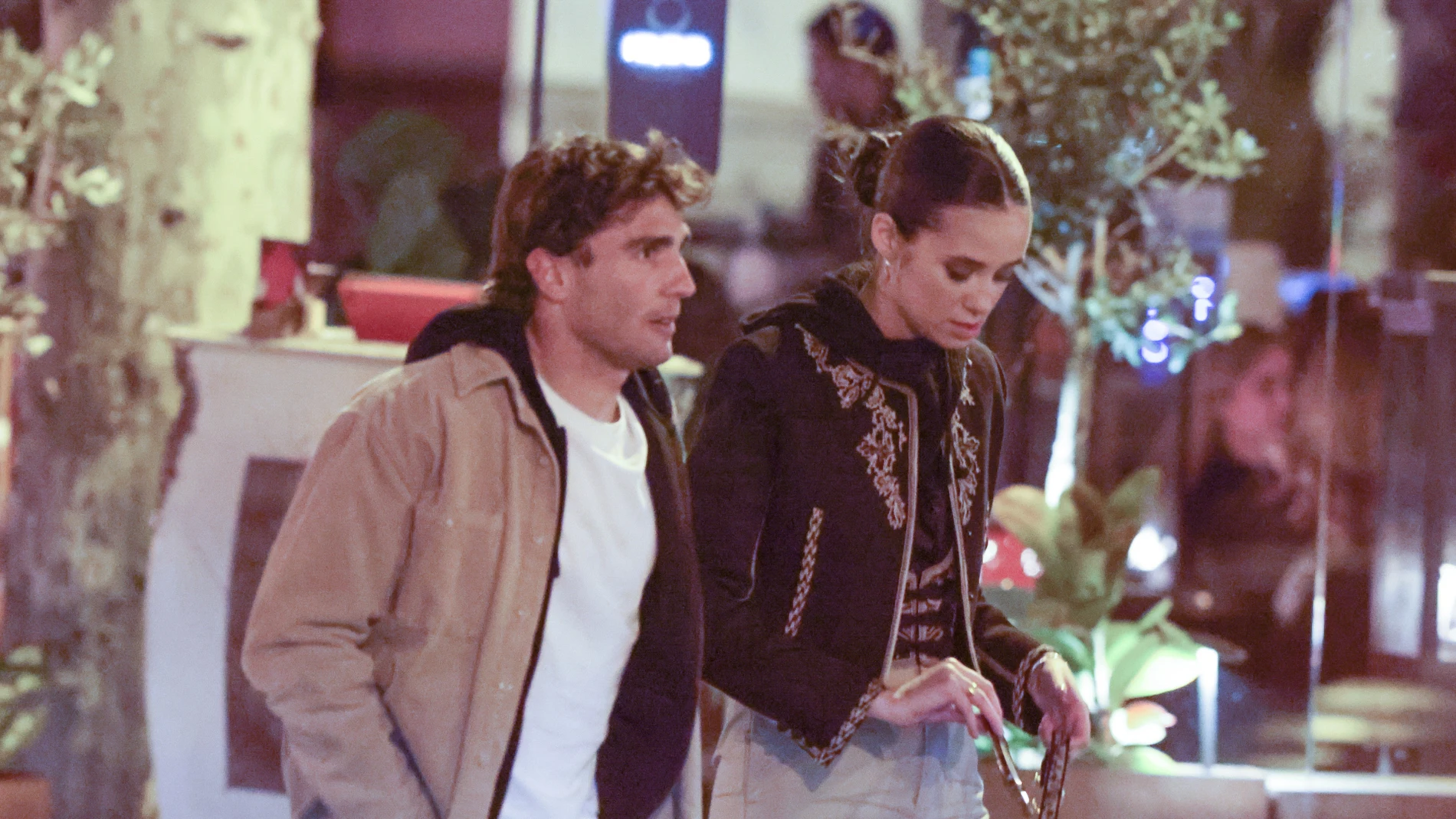 Victoria Federica y Albert Arenas, juntos en Madrid en febrero de 2023