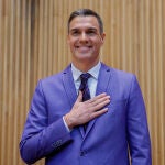 El presidente del Gobierno, Pedro Sánchez
