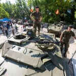 Una muestra acerca el Ejército en Granada como antesala del día de las Fuerzas Armadas