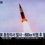 Un misil norcoreano en una imagen de archivo