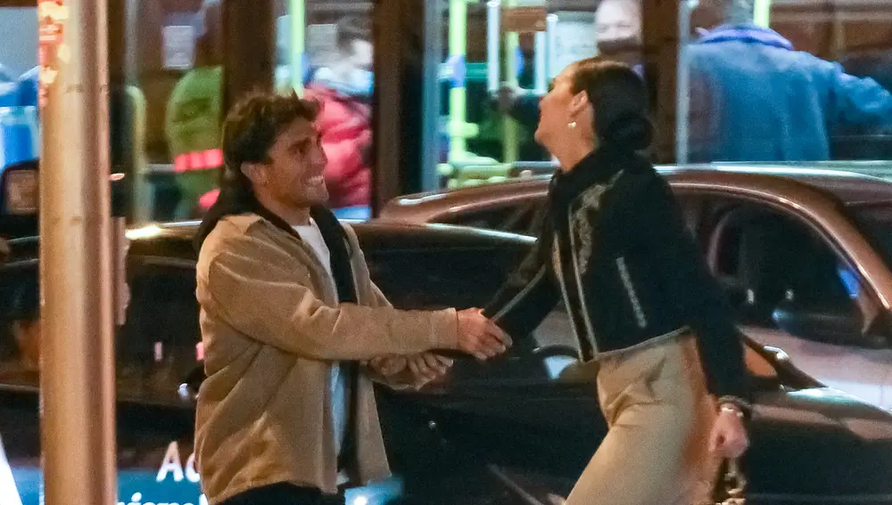 Victoria Federica y Albert Arenas, juntos en Madrid en febrero de 2023