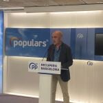 28M.- Sirera (PP) tras reunirse para negociar con Collboni y Trias: "Queremos ser decisivos"
