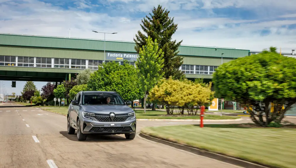 En la planta de Palencia, Renault España produce el Renault Megane, Austral y Nueva Espace