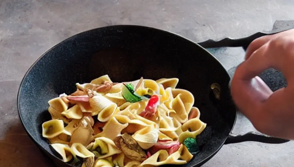 El konjac se usa como sustitutivo de algunos tipos de pasta, pero no tiene hidratos de carbono, ni grasas ni nutrientes