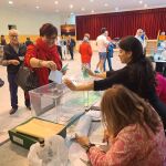 Camino Cabañas ejerce su derecha al voto el pasado 28-M