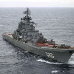 El crucero nuclear Almirante Nakhimov, en una imagen de archivo