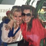 Rosa Benito y Rocío Jurado en una foto de archivo