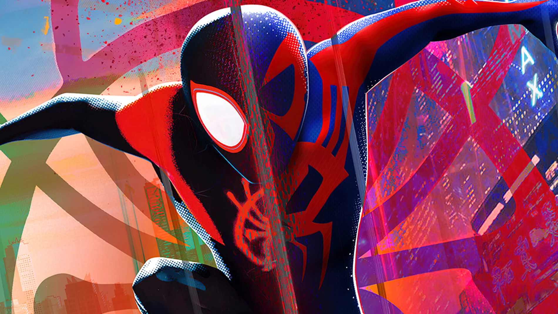 Una escena de "Spider-man: Cruzando el multiverso"