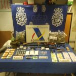 Material incautado por la Policía