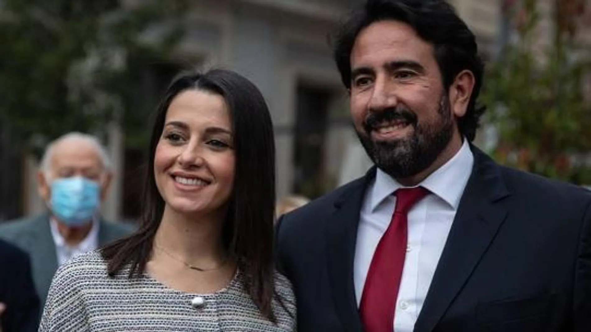 Inés Arrimada y Xavier Cima