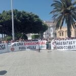 Concentración de médicos en Melilla