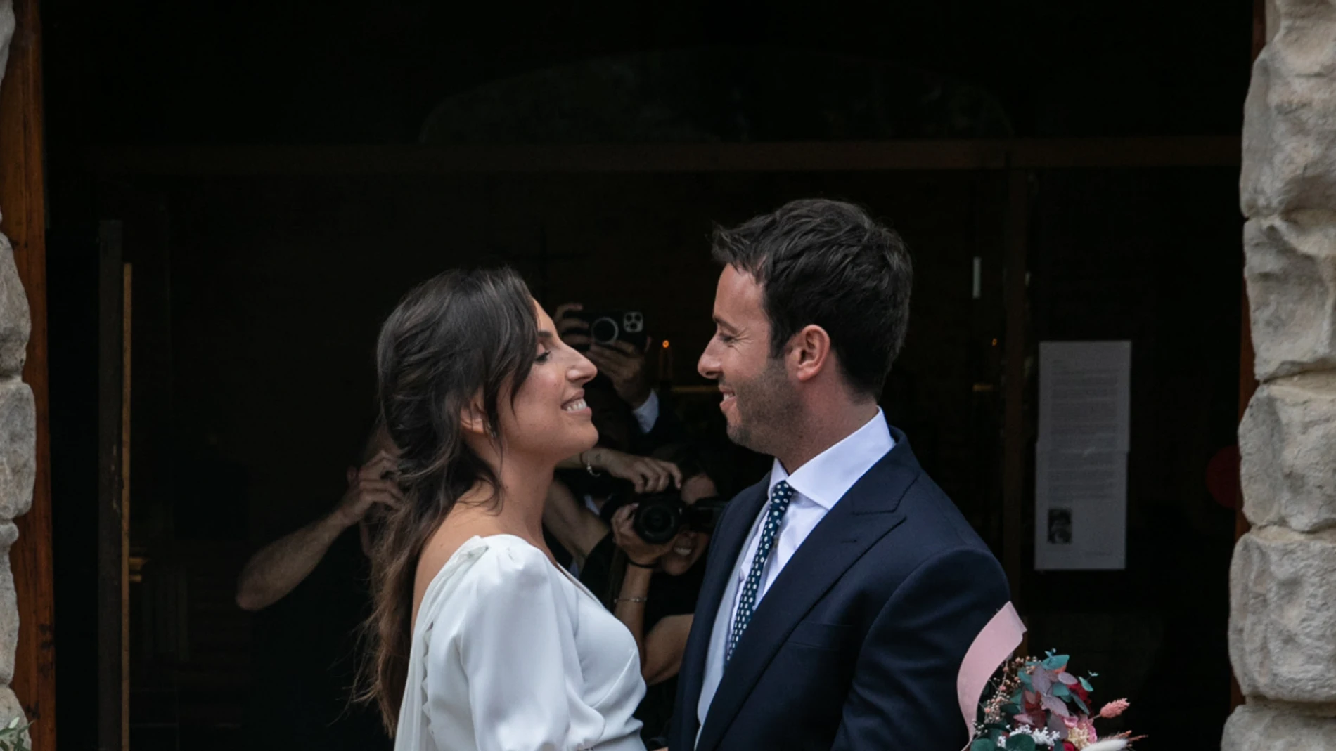 Matías Prats Jr. y Claudia Collado