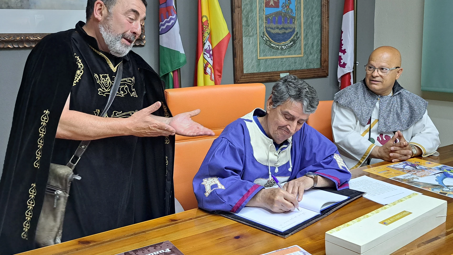 La Fundación Sierra-Pambley recibe el título de Mantenedor de las Justas Medievales del Passo Honroso 2023