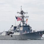 El destructor estadounidense USS Chung-Hoon