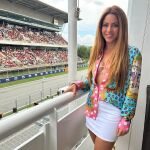 El look de Shakira para la Fórmula 1.