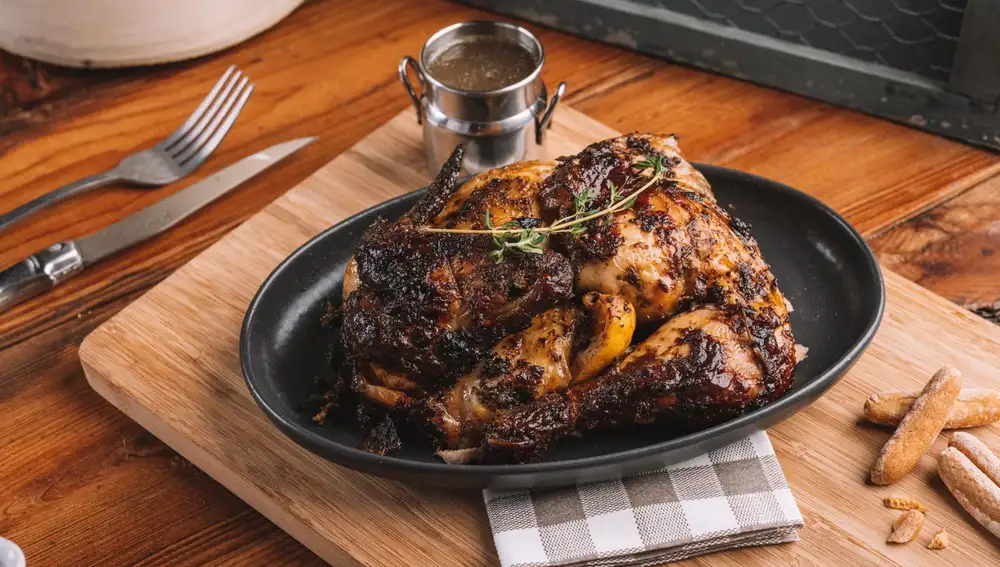 Pollo del restaurante Zagal