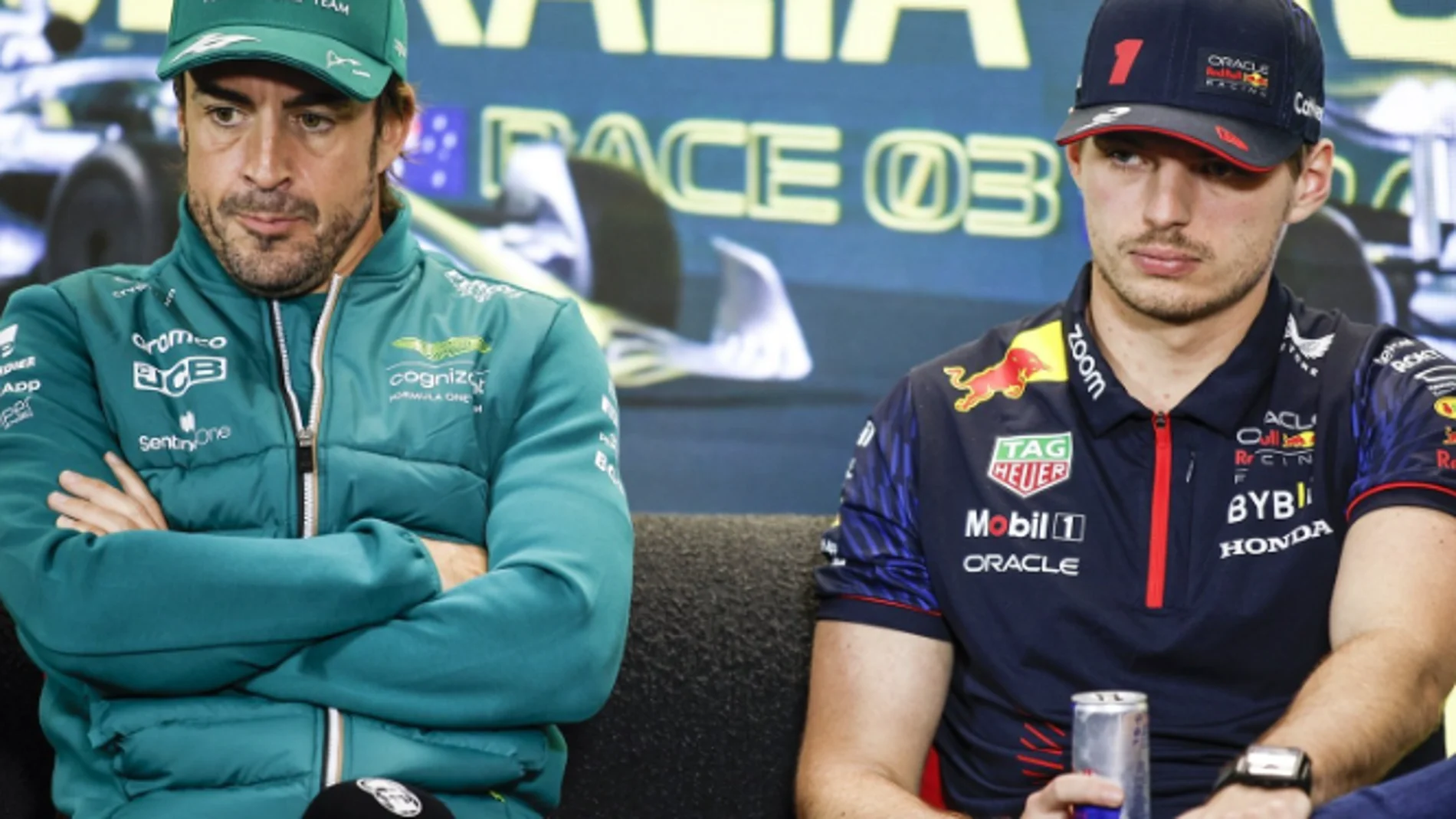 Fernando Alonso y Max Verstappen